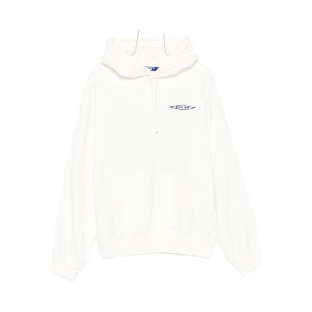 JUNYA WATANABE MAN Embroidered Logo Hoodie Men WHITE Sweaters & Cardigans